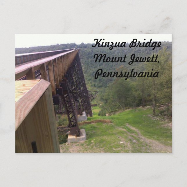 Kinzua Bridge-vykort Vykort (Framsida)