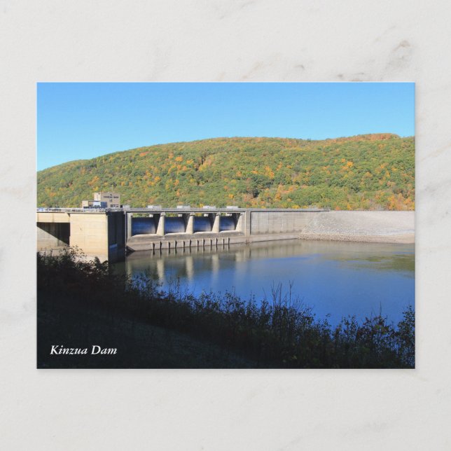 Kinzua Dam Vykort (Framsida)