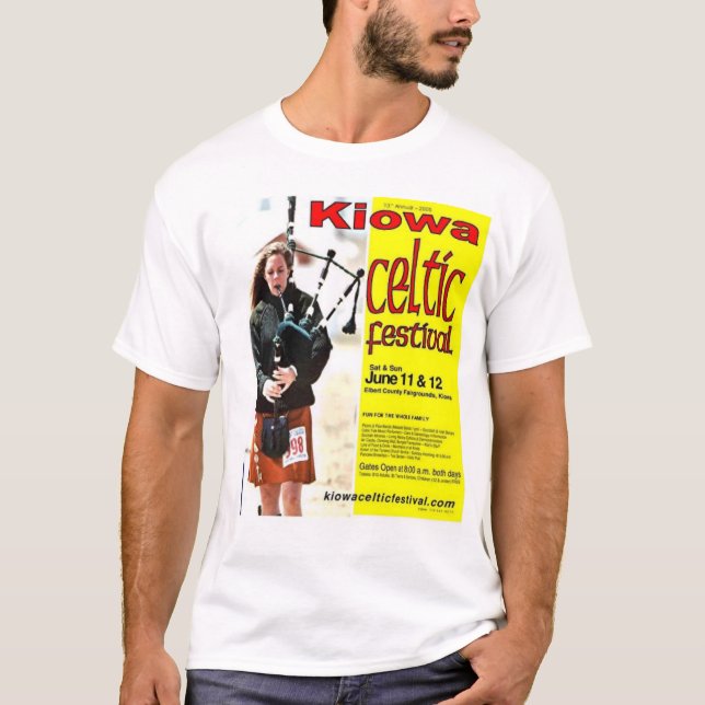 Kiowa Celticfestival Tee Shirt (Framsida)