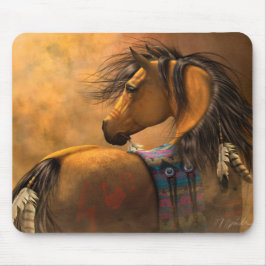 Kiowa guld- konst Mousepad Musmatta