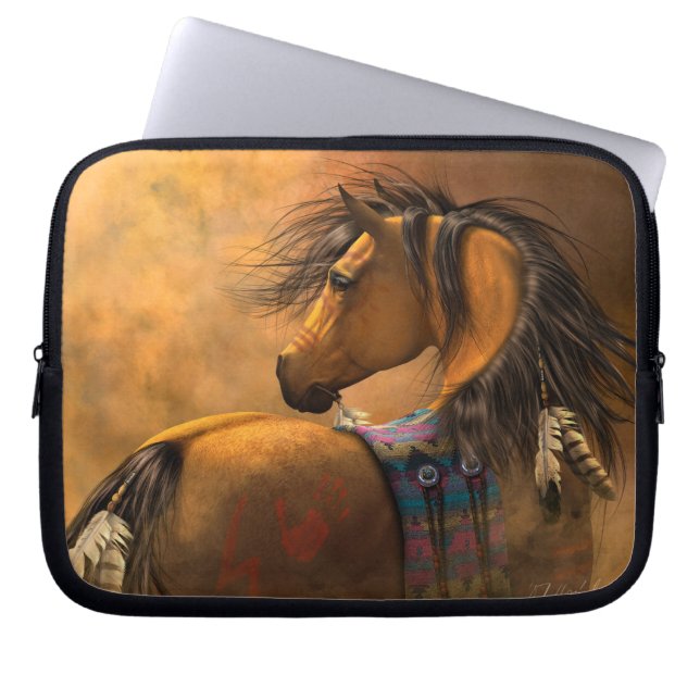 Kiowa guldlaptop sleeve (Framsidan)