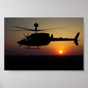 Kiowa som hem går tillbaka poster