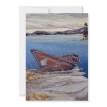 "Kipawa Long Boat" av Charlie Rapsky