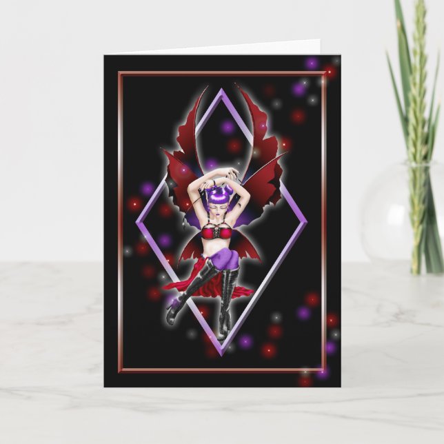 "Kirameki" tomt hälsningkort Kort (Framsida)