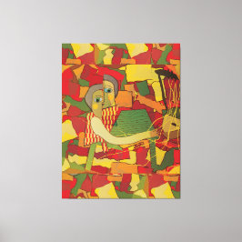 Kirar Melody in Fragments Canvastryck