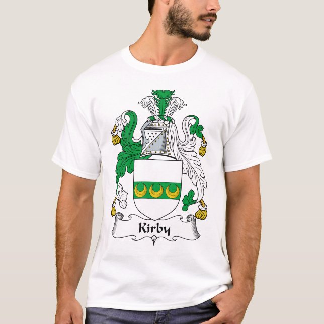 Kirby familjvapensköld t-shirt (Framsida)