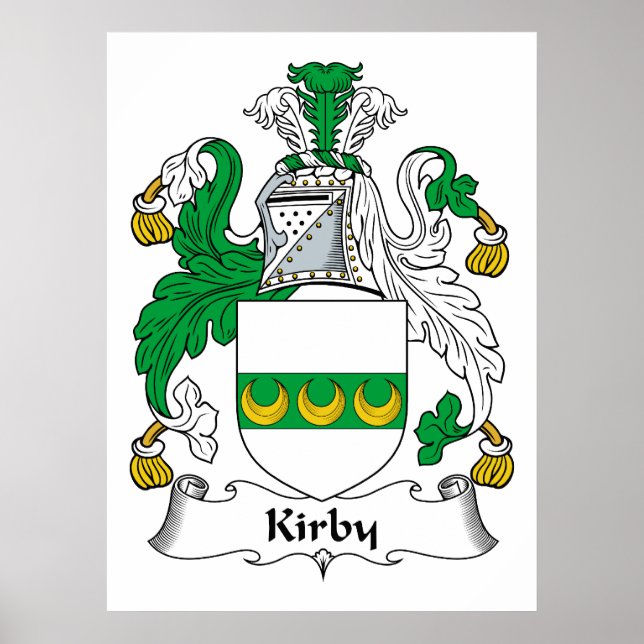 Kirby Family Crest Poster (Framsidan)