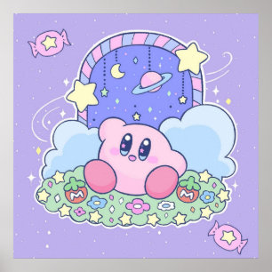 Kirby Magic Door to Candyland Poster