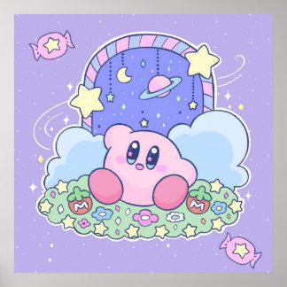 Kirby Magic Door to Candyland Poster