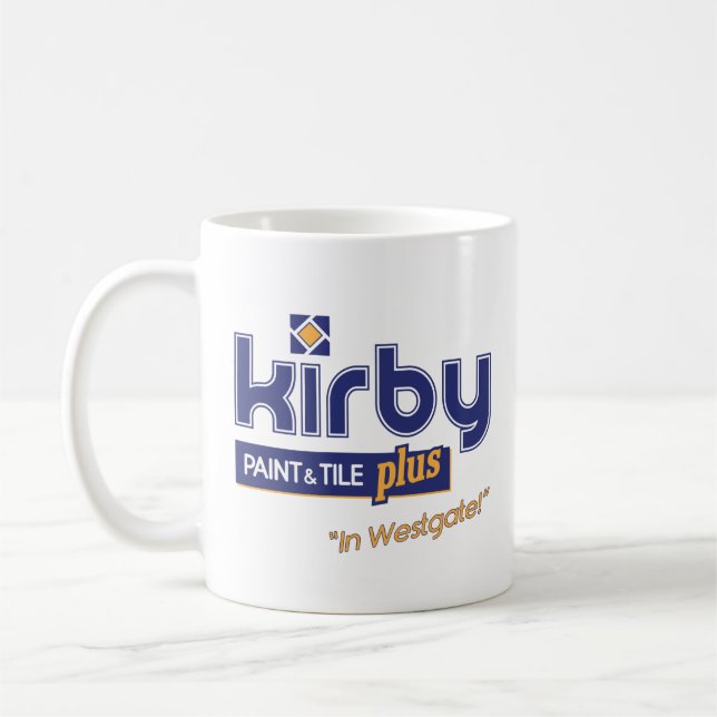 Kirby Paint och Tile Plus Kaffemugg (Vänster)