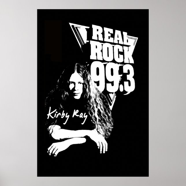 Kirby Ray Poster - Real Sten 99.3 (Framsidan)