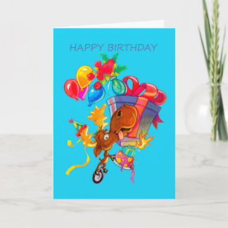 Kirby the Moose Vermoosin' Birthday Card Kort