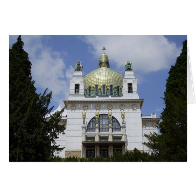 Kirche am Steinhof Hälsningskort (Framsidan Horizontal)