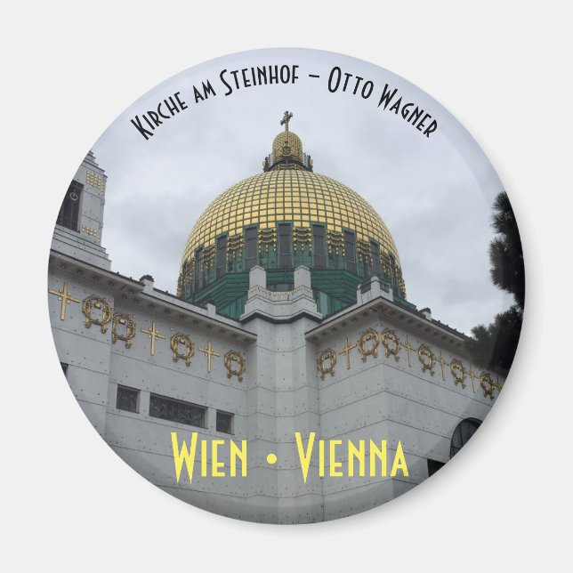 Kirche am Steinhof Magnet (Framsidan)