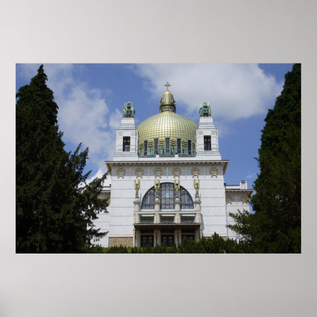 Kirche am Steinhof Poster (Framsidan)