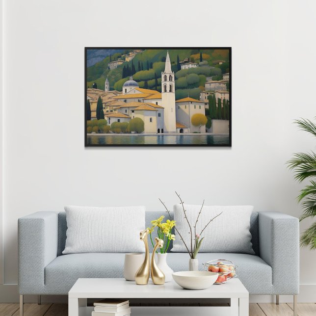 Kirche Cassone Gustav Klimt Painting Captivating Poster (Skapare uppladdad)