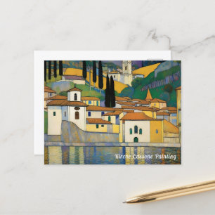 Kirche Cassone Gustav Klimt Painting liggande Vykort