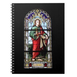 Kirchenfenster Plaffeien Schweiz/Suisse Nootbook Anteckningsbok