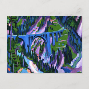 Kirchner - Bridge på Wiesen Vykort