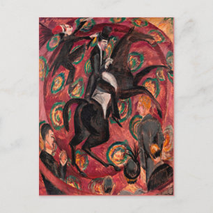 Kirchner - Circus Rider, dansare med Castanets Vykort