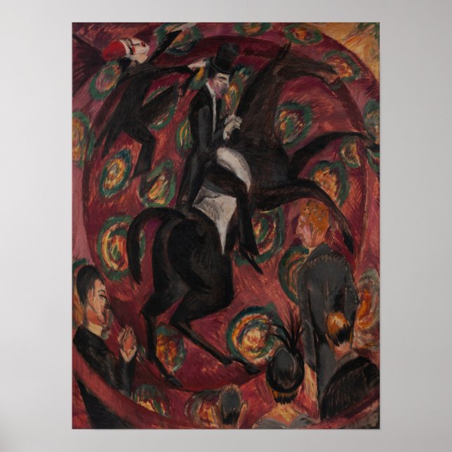 Kirchner - Circus Rider Poster (Framsidan)
