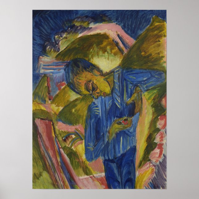 Kirchner - Jack med sötsaker 1918 Poster (Framsidan)