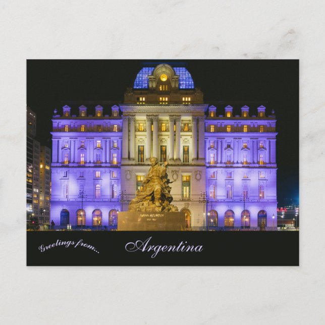 Kirchner Kulturcentrum Argentina Vykort (Framsida)