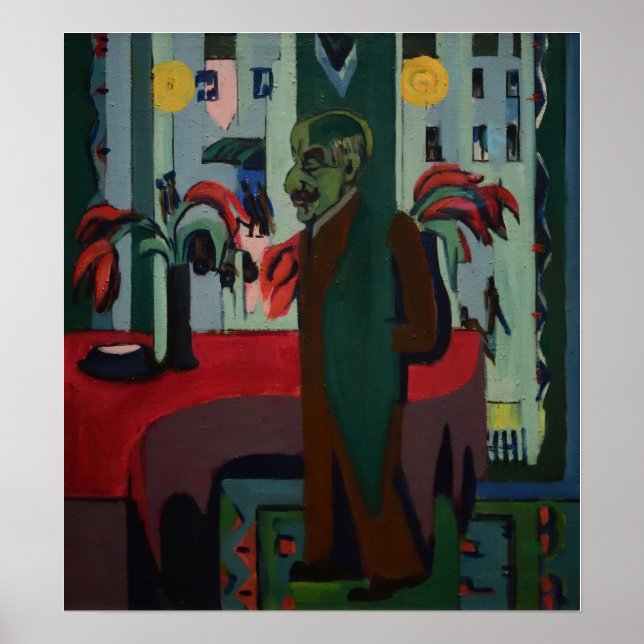 Kirchner - Max Liebermann Poster (Framsidan)