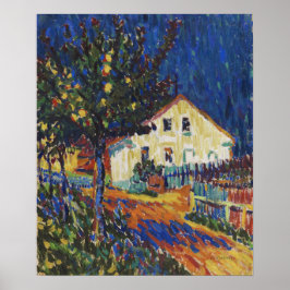 Kirchner - med Apple Träd 1907 Poster