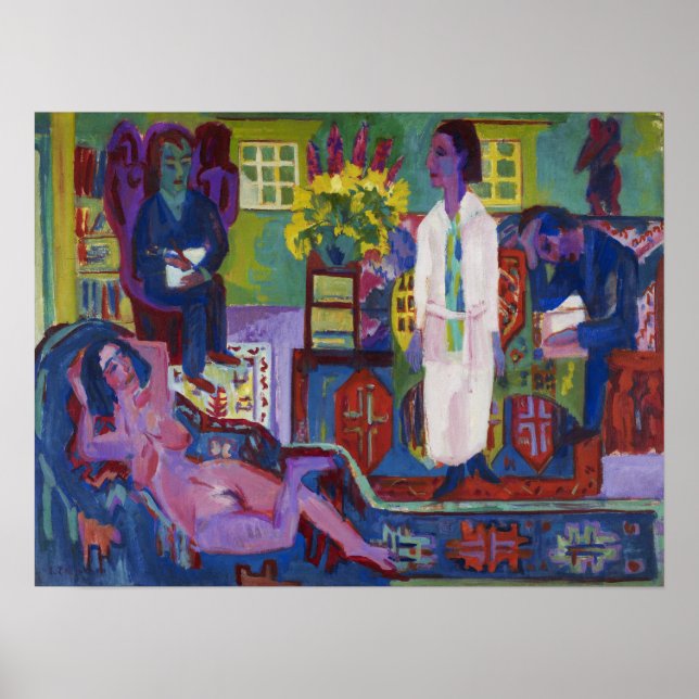 Kirchner - Modern Böhmen Poster (Framsidan)