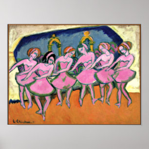 Kirchner - Sex dansare Poster