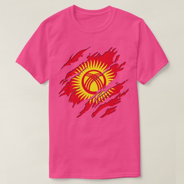 Kirgizistan alltid t shirt (Design framsida)