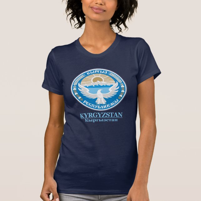 Kirgizistan COA Shirts T Shirt (Framsida)