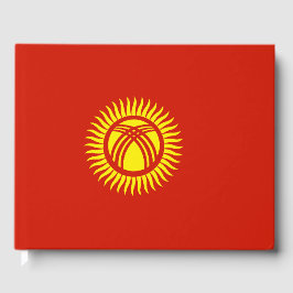Kirgizistan flagga gästböcker
