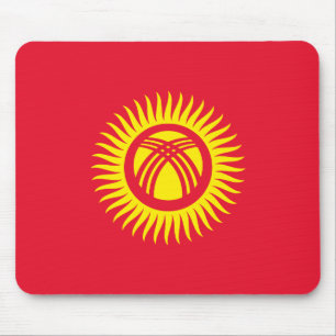 Kirgizistan Flagga Musmatta