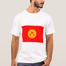 Kirgizistan Flagga T Shirt