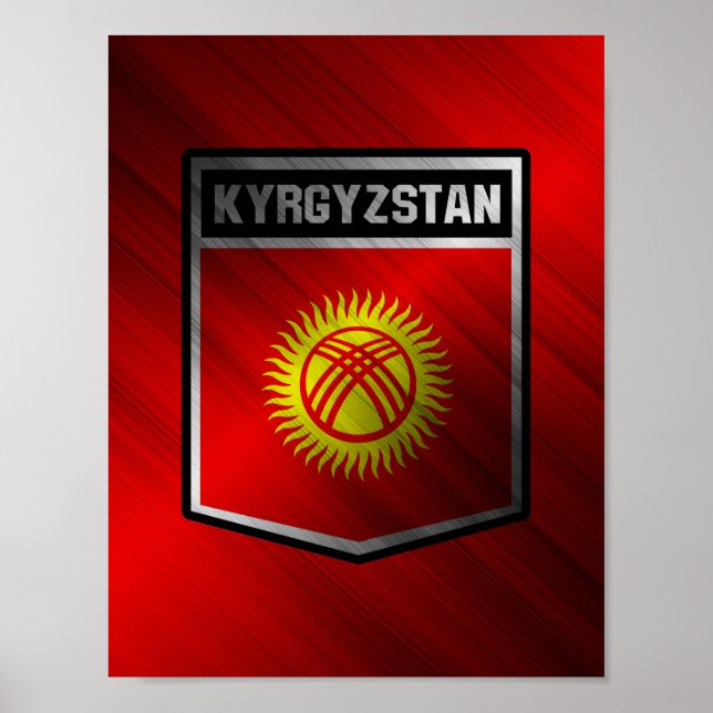 Kirgizistan Poster (Framsidan)