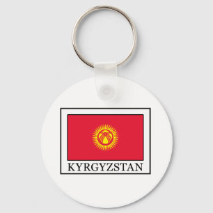 Kirgizistans nyckelkedja nyckelring