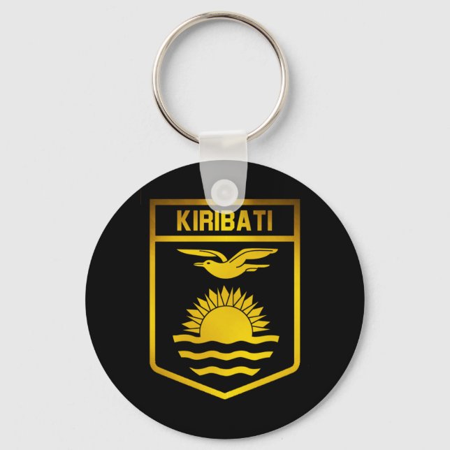 Kiribati Emblem Nyckelring (Framsida)