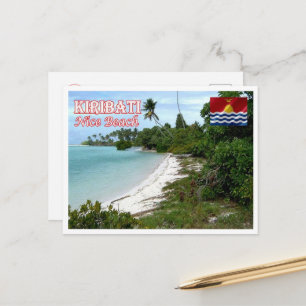 Kiribati - Fin strand - Vykort