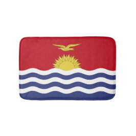 Kiribati flagga badrumsmatta
