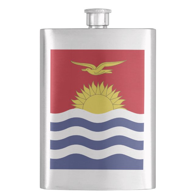 Kiribati flagga fickplunta (Framsidan)