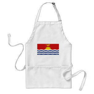 Kiribati-flagga Förkläde