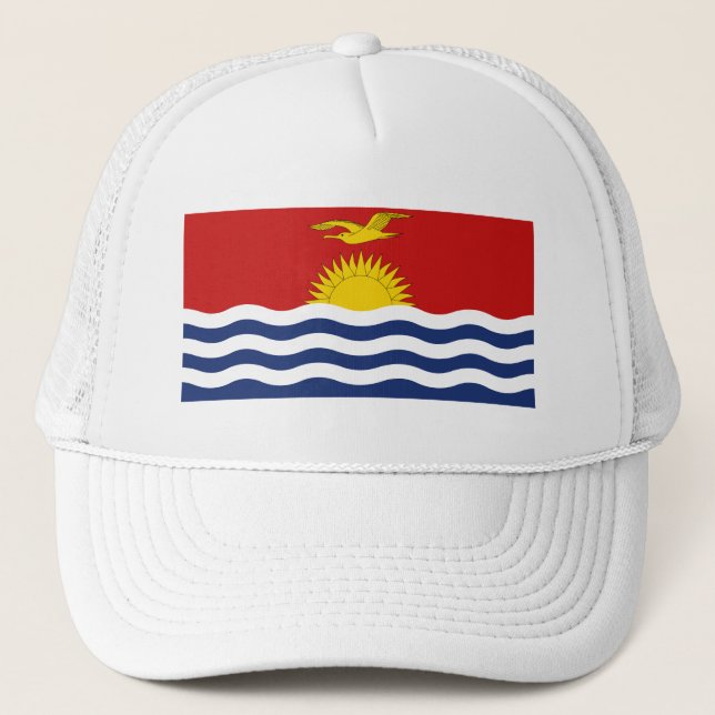 Kiribati Flagga Keps (Framsida)