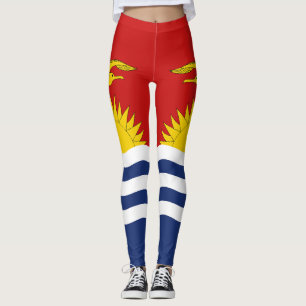 Kiribati-flagga Leggings