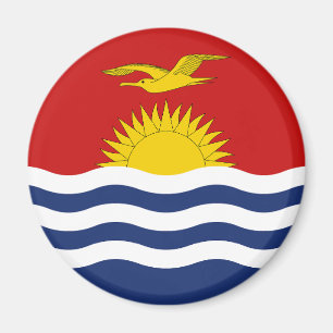 Kiribati-flagga Magnet