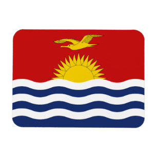 Kiribati-flagga Magnet