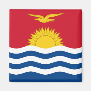 Kiribati Flagga Magnet