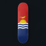 Kiribati Flagga Mini Skateboard Bräda 18,5 Cm<br><div class="desc">Patriotisk flagga av Kiribati.</div>