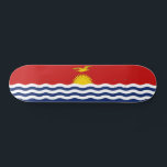 Kiribati Flagga Mini Skateboard Bräda 18,5 Cm<br><div class="desc">Patriotisk flagga av Kiribati.</div>